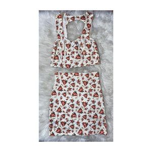 2-Piece Set Floral Dress🌸🌼